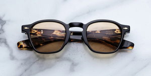Jacques Marie Mage Zephirin 47 tavern Sonnenbrille in Schwarz - limitierte, handgefertigte Luxusbrille 