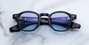 Jacques Marie Mage Zephirin Obscure Sonnenbrille in Schwarz - limitierte, handgefertigte Luxusbrille 
