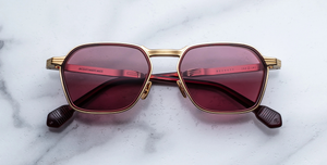 Jacques Marie Mage Beckett Sonnenbrille in Gold - limitierte, handgefertigte Luxusbrille 