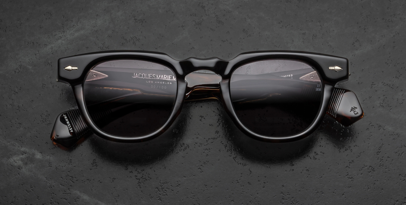 Jacques Marie Mage Last Frontier Wahkan | Beau | In-Store only Sonnenbrille in Schwarz - limitierte, handgefertigte Luxusbrille