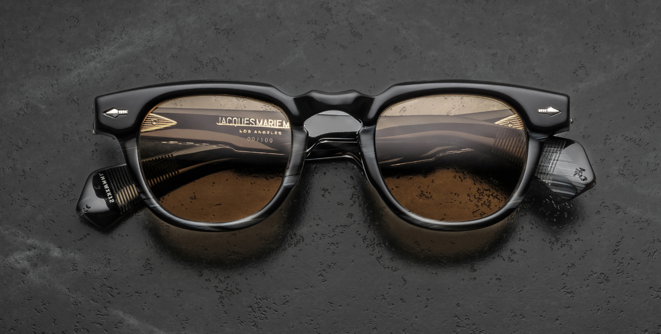 Jacques Marie Mage Last Frontier Wahkan | Ridgeway | In-Store only Sonnenbrille in Schwarz - limitierte, handgefertigte Luxusbrille