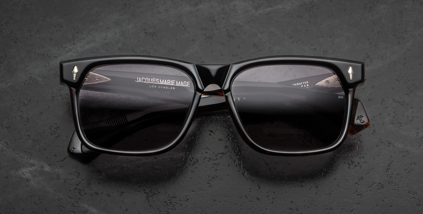 Jacques Marie Mage Last Frontier Bearcreek | Beau | In-Store only Sonnenbrille in Schwarz - limitierte, handgefertigte Luxusbrille