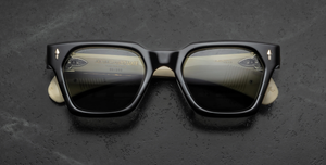 Jacques Marie Mage Last Frontier Sterett | Smoke | In-Store only Sonnenbrille in Rot und  Schwarz - limitierte, handgefertigte Luxusbrille