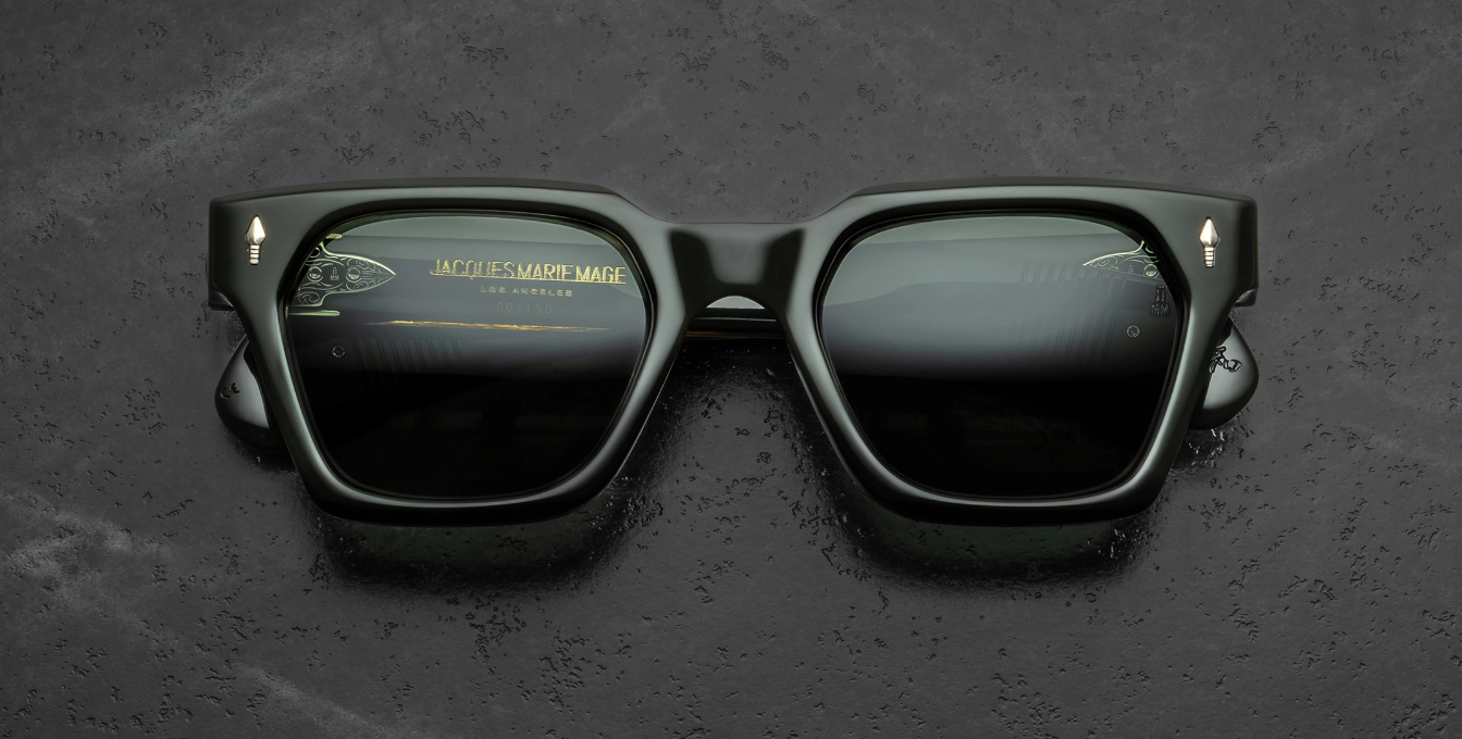 Jacques Marie Mage Last Frontier Sterett | Viper | In-Store only Sonnenbrille in Grün - limitierte, handgefertigte Luxusbrille