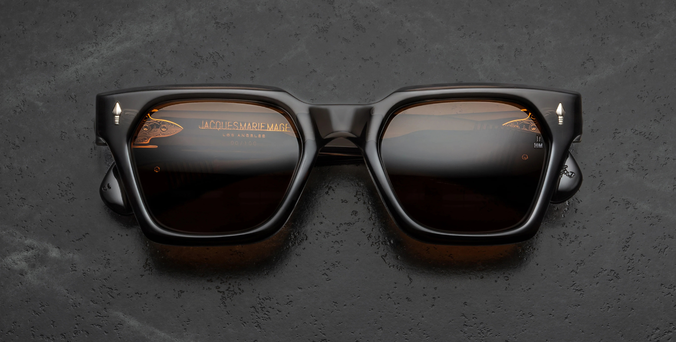 Jacques Marie Mage Last Frontier Sterett | Tempest | In-Store only Sonnenbrille in Braun - limitierte, handgefertigte Luxusbrille