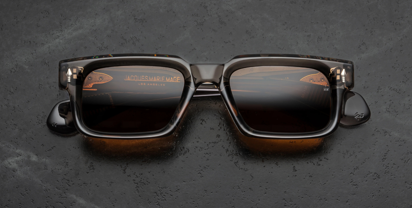 Jacques Marie Mage Last Frontier Belvedere | Tempest | In-Store only Sonnenbrille in Braun - limitierte, handgefertigte Luxusbrille
