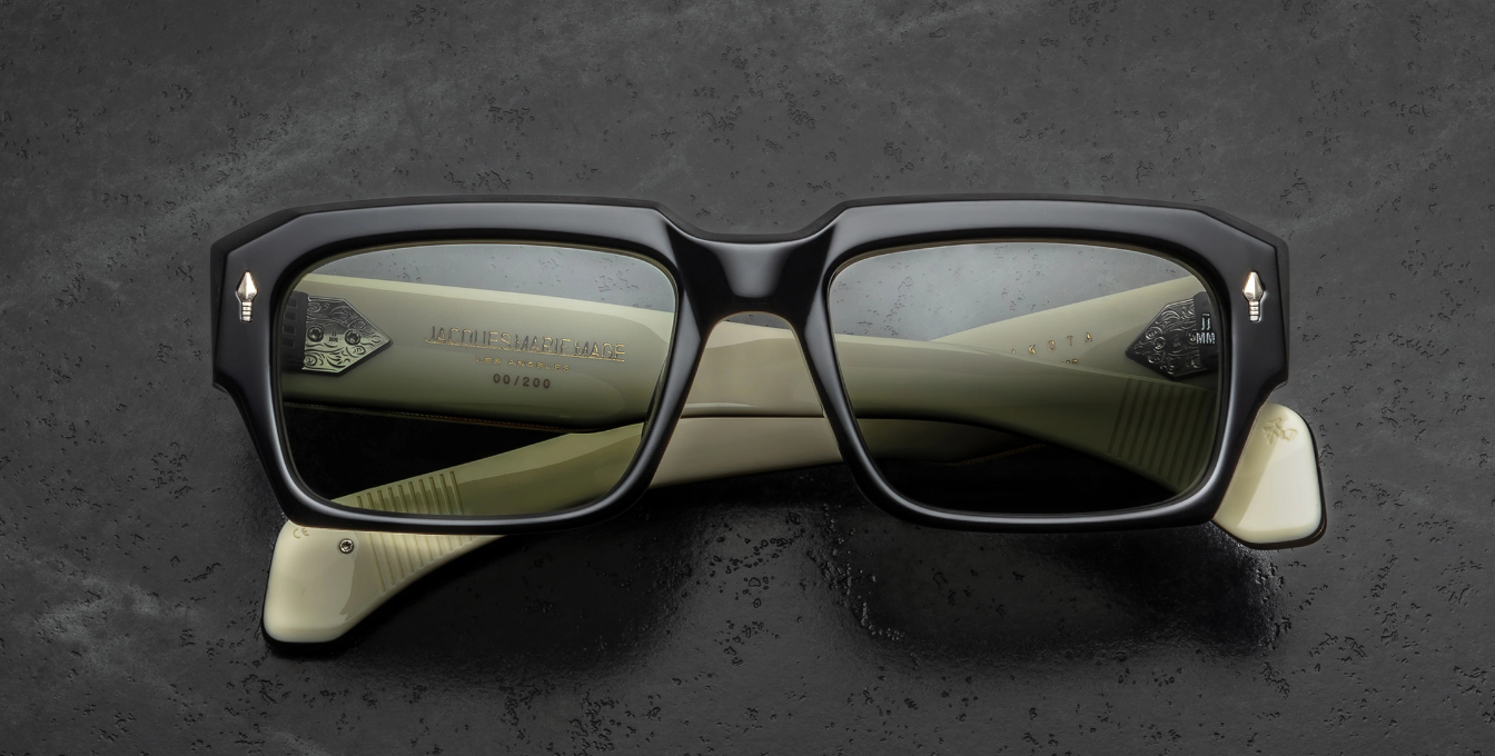 Jacques Marie Mage Last Frontier Dakota | Smoke | In-Store only Sonnenbrille in Schwarz - limitierte, handgefertigte Luxusbrille