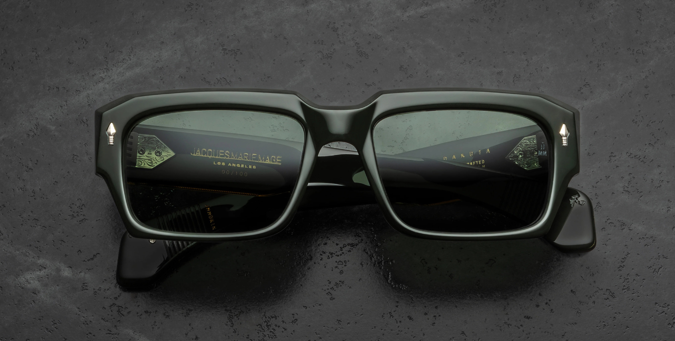 Jacques Marie Mage Last Frontier Dakota | Viper | In-Store only Sonnenbrille in Grün - limitierte, handgefertigte Luxusbrille