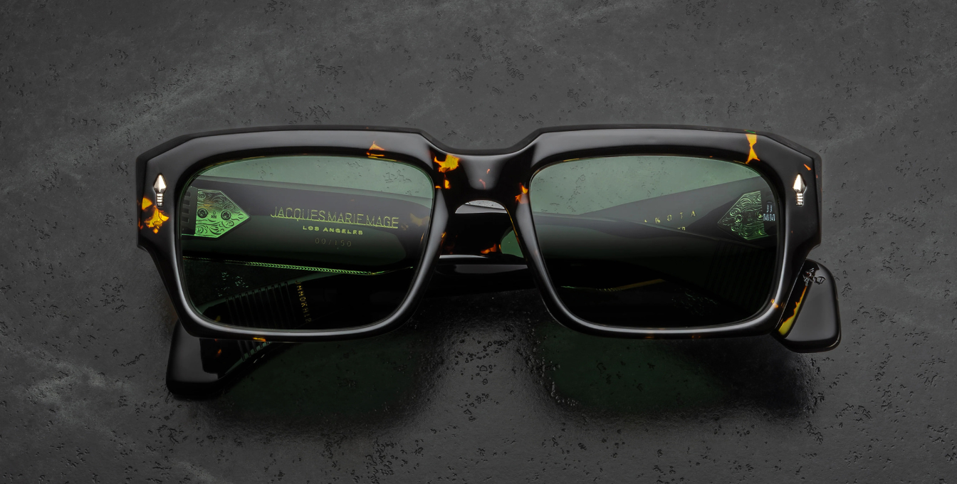 Jacques Marie Mage Last Frontier Dakota | Castor | In-Store only Sonnenbrille in Havana - limitierte, handgefertigte Luxusbrille