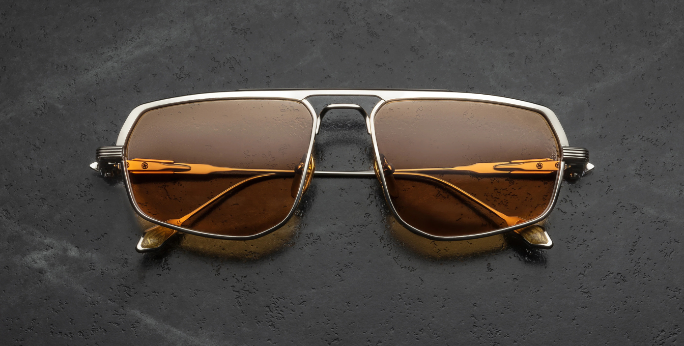 Jacques Marie Mage Last Frontier Kalispell | Electrum | In-Store only Sonnenbrille in Silber - limitierte, handgefertigte Luxusbrille