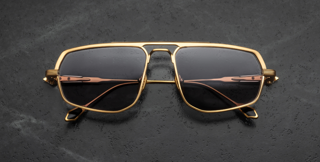 Jacques Marie Mage Last Frontier Kalispell | Maxi | In-Store only Sonnenbrille in Gold - limitierte, handgefertigte Luxusbrille