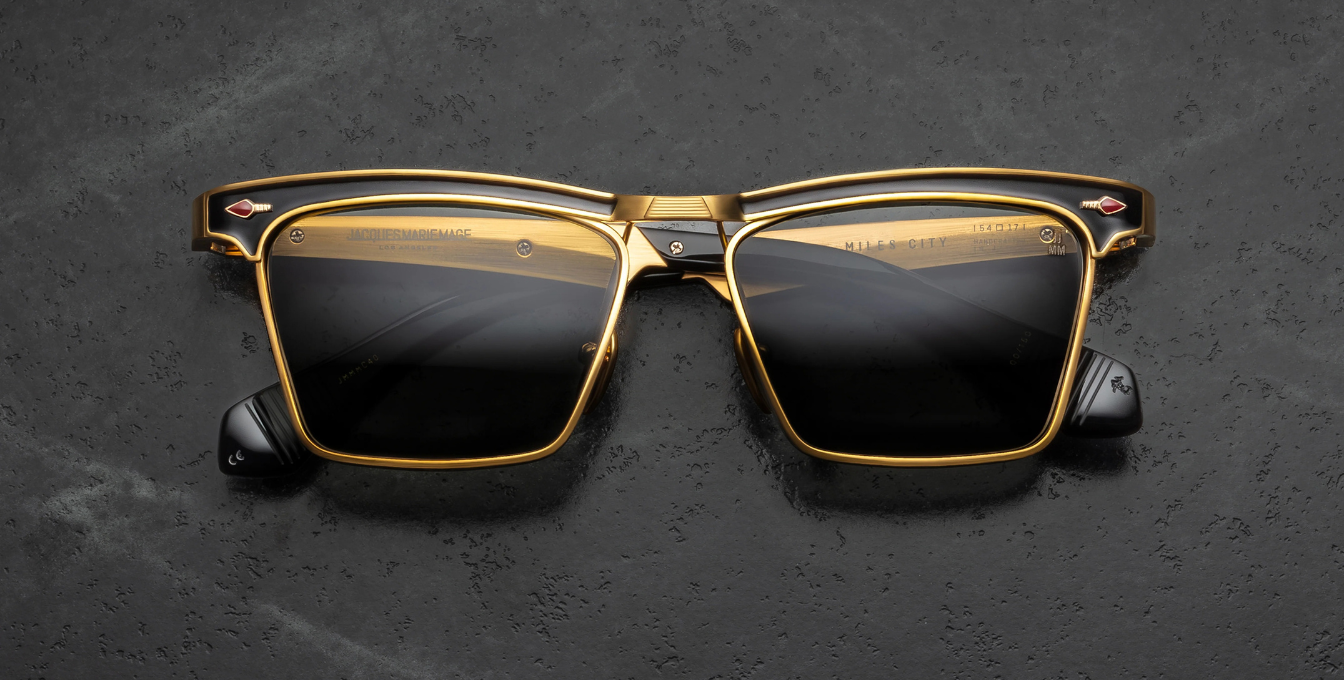 Jacques Marie Mage Last Frontier Miles-City | Gold | In-Store only Sonnenbrille in Gold - limitierte, handgefertigte Luxusbrille