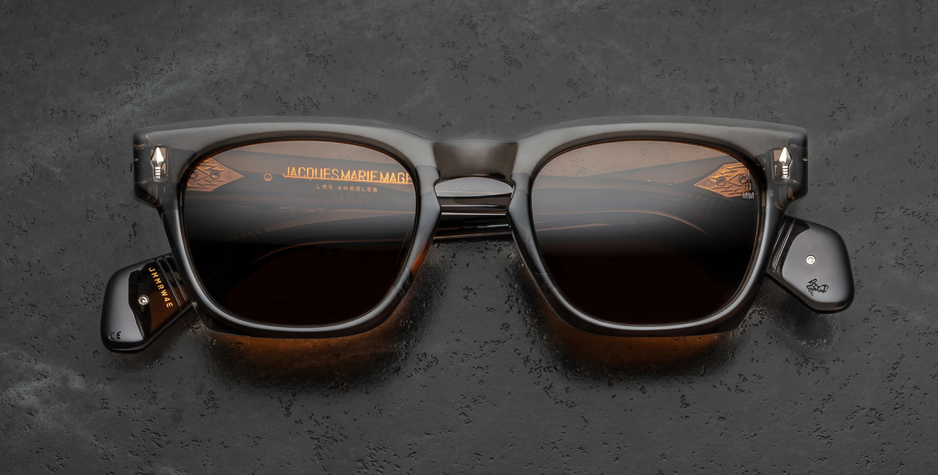 Jacques Marie Mage Last Frontier Rawlins | Tempest | In-Store only Sonnenbrille in Braun - limitierte, handgefertigte Luxusbrille