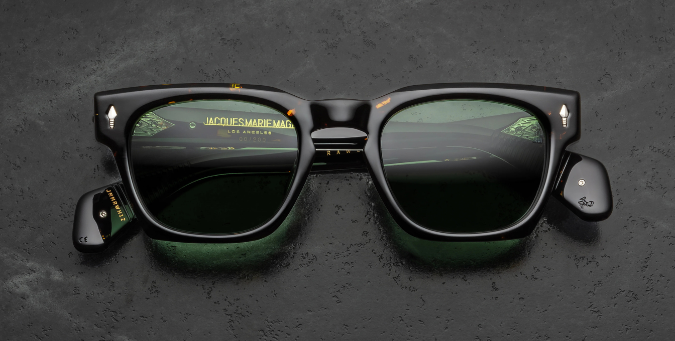 Jacques Marie Mage Last Frontier Rawlins | Castor | In-Store only Sonnenbrille in Braun - limitierte, handgefertigte Luxusbrille