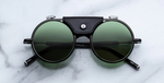 Jacques Marie Mage Sonnenbrille in Glacier in Black - limitierte, handgefertigte Luxusbrille 