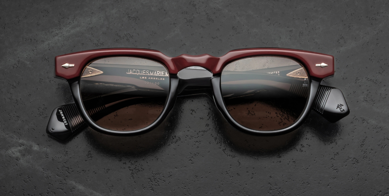 Jacques Marie Mage Last Frontier Wahkan | Bordeaux Empire | In-Store only Sonnenbrille in Schwarz - limitierte, handgefertigte Luxusbrille
