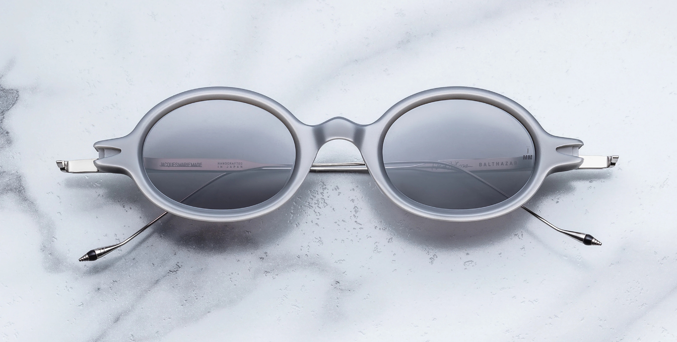 Jacques Marie Mage Balthazar Argent Luxus Sonnenbrille - limitierte, handgefertigte Luxusbrille