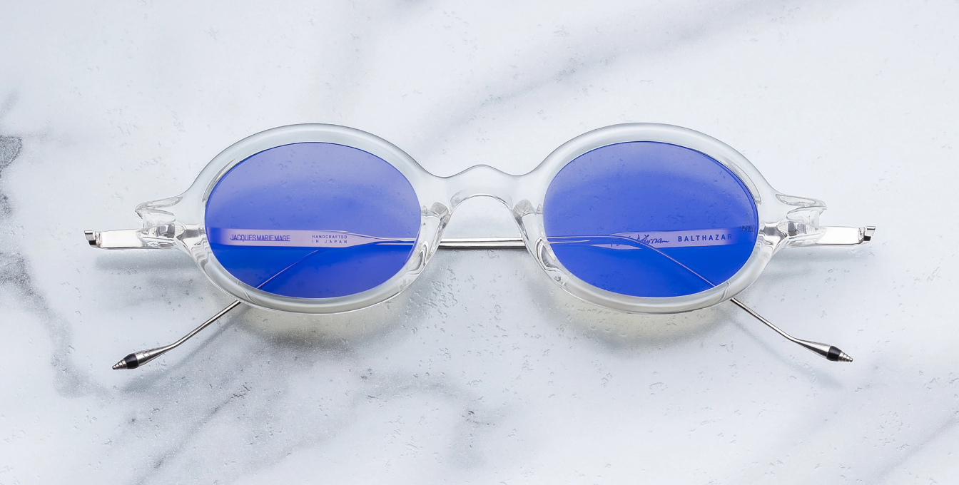Jacques Marie Mage Balthazar Topaz Luxus Sonnenbrille - limitierte, handgefertigte Luxusbrille