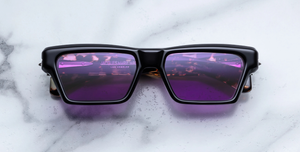 Jacques Marie Mage Melchior Amethyst Luxus Sonnenbrille - limitierte, handgefertigte Luxusbrille