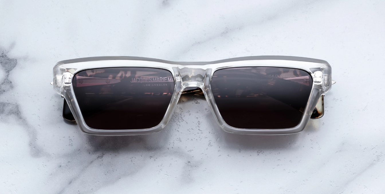 Jacques Marie Mage Melchior Amethyst Luxus Sonnenbrille - limitierte, handgefertigte Luxusbrille