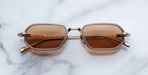 Jacques Marie Mage Squadron Darjeeling Sonnenbrille in Gold - limitierte, handgefertigte Luxusbrille