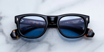 Jacques Marie Mage Amilcar Noir Sonnenbrille in Schwarz - limitierte, handgefertigte Luxusbrille