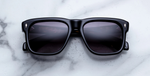 Jacques Marie Mage Yves Noir 11 Sonnenbrille in Schwarz - limitierte, handgefertigte Luxusbrille in Eckig