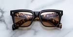 Eckige Jacques Marie Mage Torino Lescot - Luxussonnenbrille, handgemacht in Japan