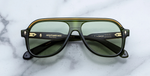 Jacques Marie Mage Sonnenbrille in Teewinot in Rover - limitierte, handgefertigte Luxusbrille 