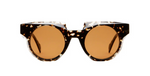 Kuboraum U1 GYH mit runde Sonnenbrille mit gelben Gläsern 