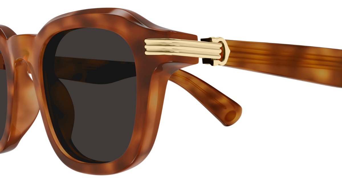 Cartier CT0536S 006 Sonnenbrille in Braun - in Italien hergestellte Luxusbrille