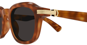 Cartier CT0536S 006 Sonnenbrille in Braun - in Italien hergestellte Luxusbrille