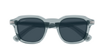 Cartier CT0536S | 004 runde Sonnenbrille mit blauem Rahmen und blauen Gläsern