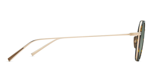 DITA Artoa.82x | Rosé Gold - Tortoise Luxussonnenbrille Roségold mit grünen Gläsern