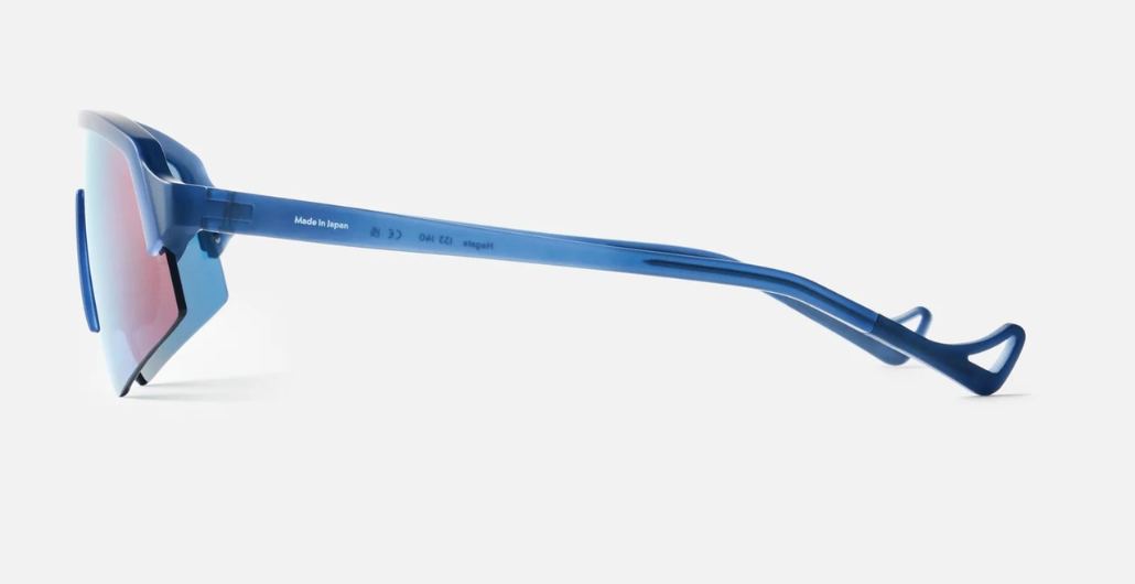 District Vision | Choji Midnight D+ Aqua Mirror - lifestyle Sportbrille, gefertigt in Japan