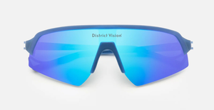 District Vision | Choji Midnight D+ Aqua Mirror - lifestyle Sportbrille, gefertigt in Japan
