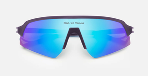 District Vision | Choji | Nightshade D+ Indigo Mirror - lifestyle Sportbrille, gefertigt in Japan