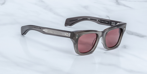 Jacques Marie Mage Dealan Mauvais Sang Sonnenbrille in Grau - limitierte, handgefertigte Luxusbrille 