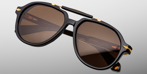 Jacques Marie Mage 1991 Eclipse 2 Sonnenbrille in Schwarz- limitierte, handgefertigte Luxusbrille 