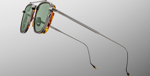 Jacques Marie Mage 1992 Antique Silver Sonnenbrille in Silber - limitierte, handgefertigte Luxusbrille 