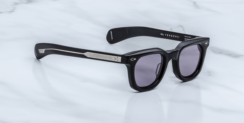 JMM Vendome EPOXY II Fumée - luxury sunglasses in black and purple