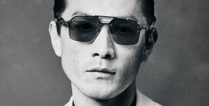 Jacques Marie Mage Silverton Viper Luxussonnenbrille in Silber mit grünen Gläsern