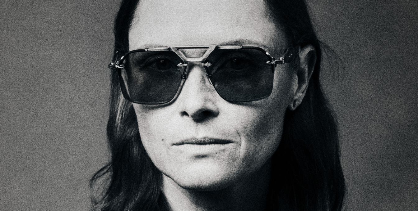 Jacques Marie Mage Silverton Viper Luxussonnenbrille in Silber mit grünen Gläsern