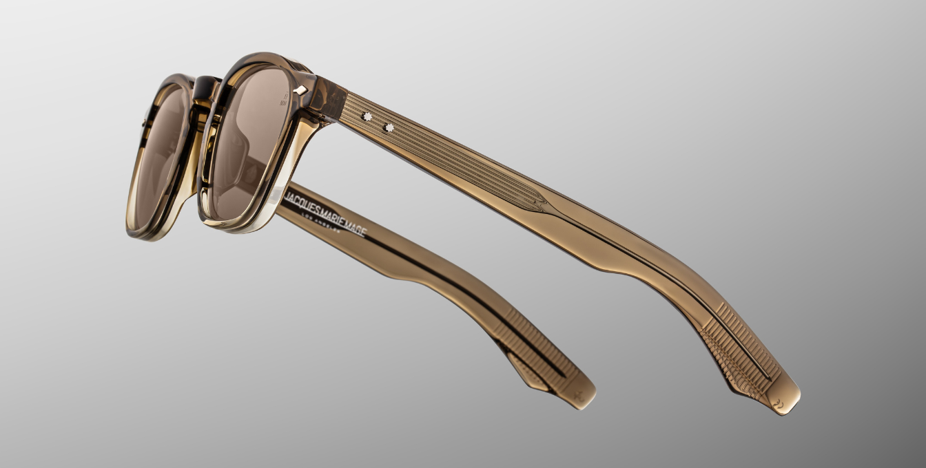 Jacques Marie Mage Zephirin 47 Lescot Sonnenbrille in Braun - limitierte, handgefertigte Luxusbrille 