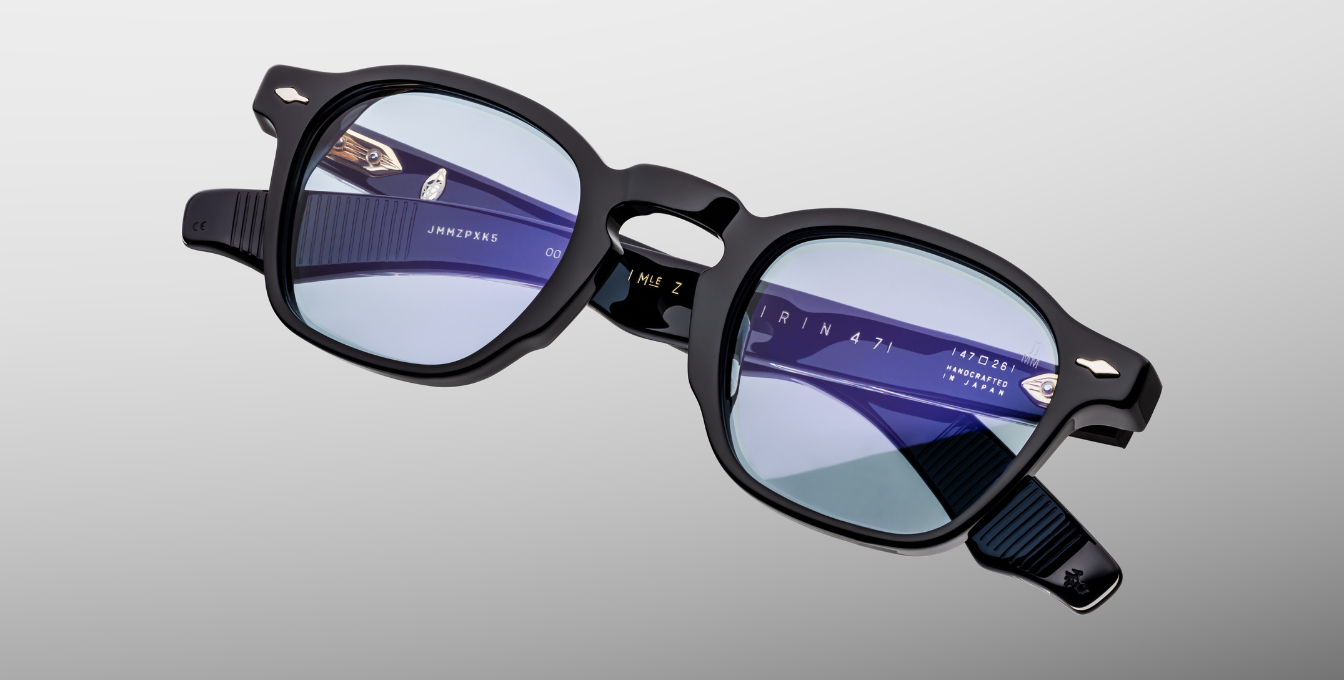 Jacques Marie Mage Zephirin 47 Obscure Sonnenbrille in Schwarz - limitierte, handgefertigte Luxusbrille 