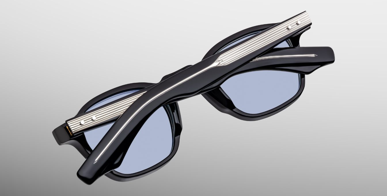 Jacques Marie Mage Zephirin 47 Obscure Sonnenbrille in Schwarz - limitierte, handgefertigte Luxusbrille 