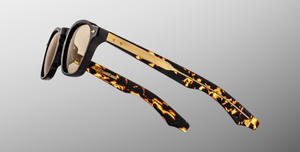 Jacques Marie Mage Zephirin 47 tavern Sonnenbrille in Schwarz - limitierte, handgefertigte Luxusbrille 