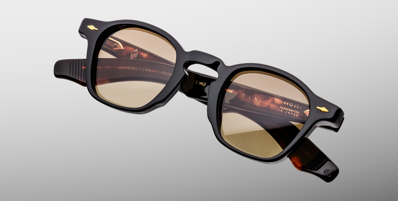 Jacques Marie Mage Zephirin Noir 15 Sonnenbrille in Schwarz - limitierte, handgefertigte Luxusbrille 