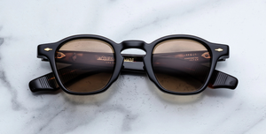 Jacques Marie Mage Zephirin Noir 15 Sonnenbrille in Schwarz - limitierte, handgefertigte Luxusbrille 