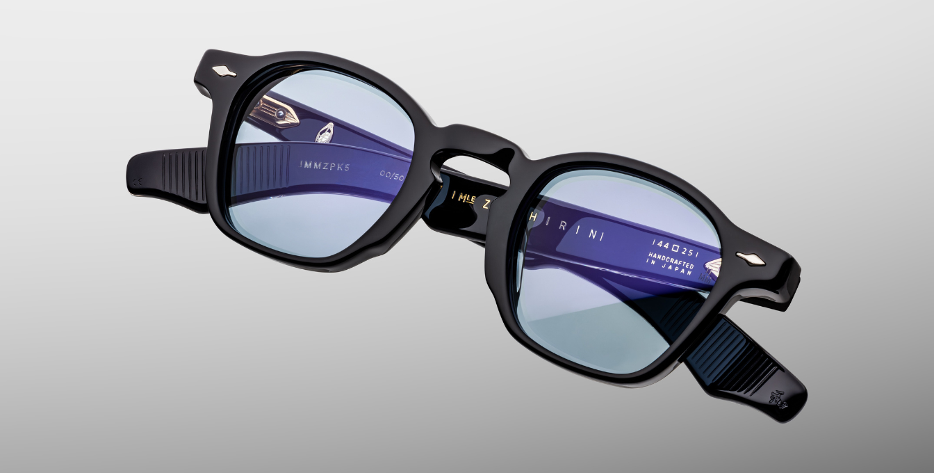 Jacques Marie Mage Zephirin Obscure Sonnenbrille in Schwarz - limitierte, handgefertigte Luxusbrille 